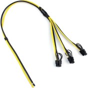 Resim Hasyılmaz Ekran Kartı Power Uzatma Kablosu 6+2 Pin Dişi 70CM 