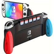 Resim Sunshine022 Vısnfa Ergonomik Nintendo Switch Tutacakları Rahat Kavrama Avuç İçi Soğutma 1 Pc 