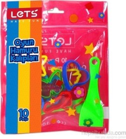 Resim Lets 10 Parça Waffle Seti Kalıp Çok Renkli 