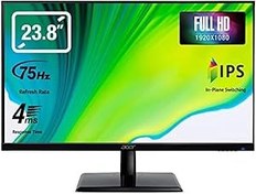 Resim Acer EK1 Serisi (EK241Y) 60 cm (23,8 inç) IPS Monitör (VGA, HDMI, Full-HD 1920 x 1080, 4 ms (G2G), 60 Hz, 250 Nits) 