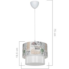 Resim Deko Pasta Sarkıt Avize Art Desenli Çocuk Odası Salon Antre Mutfak Yatak Odası 