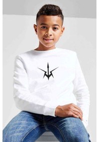Resim Code Geass Baskılı Unisex Çocuk Beyaz Sweatshirt (534643995) Beyaz 