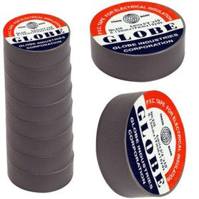 Resim SH TICARET Globe 0.13Mmx19Mm İzole Bant 10'Lu Gri 