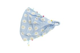 Resim Lastikli Paraşüt Bandana Bebe Mavisi 