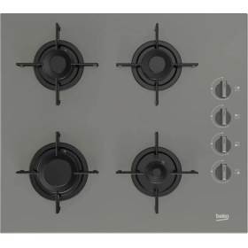 Resim Beko Yeni Gri Cam Avantaj Set - 3’lü Ankastre Set (Fırın + Ocak + Davlumbaz) 