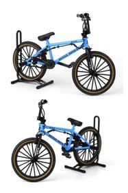 Resim TUENGİ STORE Metal 1:8 Ölçek Oyuncak Bmx Bisiklet Koleksiyonluk Die Cast Model Bisiklet İnce Detaylı 