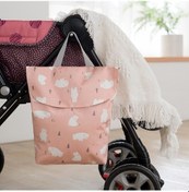 Resim Vkemall Taşınabilir Bebek Bezi Çantası - Geniş Kapasiteli, Pratik Ve Şık Pembe Tilki Pembe 