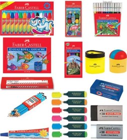 Resim Faber Castell Faber Castell Ekonomik Okul Seti 19 Parça O S 