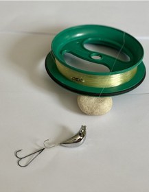 Resim 100 Gr Şakşak Zokalı Takım Lüfer Ve Palamut Avı İçin Hazır Kurulu Olta Seti Gümüş 