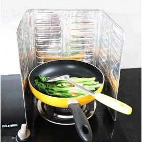 Resim Zenvia Ocak Yağ Koruyucu Alüminyum Paravan 