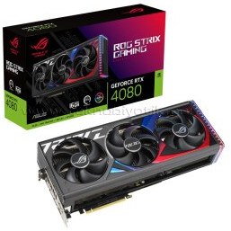 Resim Asus ROG Strix RTX 4080 OC Edition ROG-STRIX-RTX4080-O16G-GAMING 256 Bit GDDR6X 16 GB Ekran Kartı 