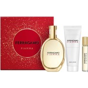 Resim Salvatore Ferragamo Fiamma Edp 100 Ml + Body Lotion 100 Ml + Edp 15 Ml 8056860210167 Diğer 