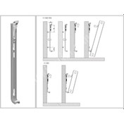 Resim Yaylı Panel Radyatör Konsol Ayağı 50Cm Montaj Askısı Diğer