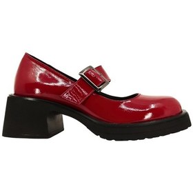 Resim Albini 26101158r Rugan Deri Kadın Topuklu Ayakkabı Kırmızı 