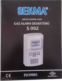 Resim Sekma S092 Alarm Gaz Dedektörü 