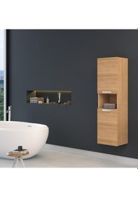 Resim Orka Nova 60 Cm Mdf Morgana Kiraz Banyo Dolabı Takımı, Boy Dolabı Çok Renkli 