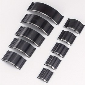 Resim 1 Set DIY Bıçak Kalıbı Stili Yatay Yuvarlak Matkap Deliği, 1/4 Kesme Kesme Deri Bıçak Kalıbı, Yatay Yuvarlak Delme Matkap Kesme Deri Aracı, El Yapımı Damgalama Deri Çanta/Defter/Deriden Cüzdan Kenar Köşe DIY Deri El Sanatları Aracı Se 