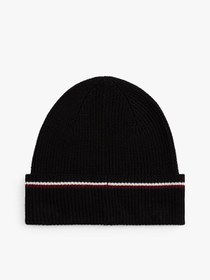 Resim Tommy Hilfiger Erkek Siyah Bere 