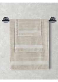 Resim Flow Pamuk Yüz Havlusu 70x140 Bej 