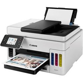 Resim Canon GX6140 Yazıcı-Tarayıcı-Fotokopi Renkli Mürekkep Tanklı Yazıcı WI-FI Ethernet 