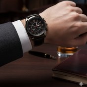 Resim SPECTRUM PREMİUM Yeni Sezon Suni Deri Kordon Roma Rakam Detaylı Erkek Kol Saati 