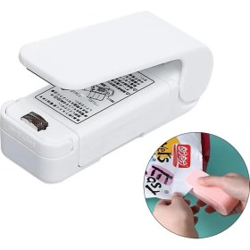 Resim Hype Store Monte Lua Plastik Poşet Isıyla Yapıştırma Kapatma Makinesi Mini Taşınabilir Ambalaj Kapatıcı 