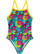 Resim Slazenger Thin Strap Kız Çocuk Çiçekli Mayo 