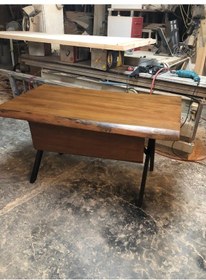 Resim Bintaşmobilya Doğal Kenar Kütük Ofis Masası 