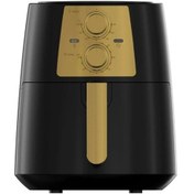 Resim Haikou Xl Lx-fc5937 Luxell L Gold Fryer Fritöz-siyah Hızlı Pişirme 5,5 Lt 