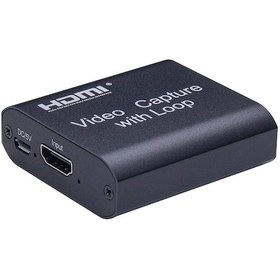 Resim Hdmı 1080P 4K Hdmi Video Capture Kart With Loop Out Usb2.0 