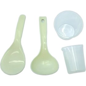 Resim KGPart Buharlı Pişirici Ölçü ve Kaşık Seti, Beko MC5056I ile Uyumlu 