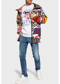 Resim Dsquared2 Erkek Kot Pantolon S74lb1445 S30342 470 Lacivert Lacivert 