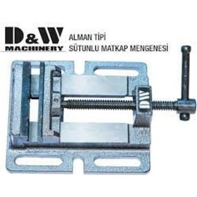 Resim Sütunlu Matkap Mengenesi 125Mm D&W 
