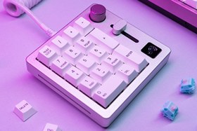 Resim Glorious GLO-GMMK-NP-FOX-W GMMK RGB Mekanik Numpad Beyaz 