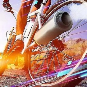 Resim Bisiklet Egzozu - Bisiklet Turbo Boru Egzoz Sistemi Bisiklet Konuştu Ses Yapıcı Kart Kiti 
