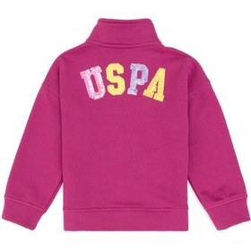Resim U.s. Polo Assn. Kız Çocuk Pembe Sweatshirt 50314267-vr041 Pembe 