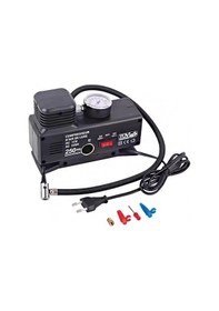 Resim 220 Volt-12 Volt 250 Psi Psi Kompresör Lastik Hava Şişirme Oto Pompası Fişli Çakmaklıklı 