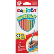 Resim Carioca Supercolor Kuru Boya 12 Renk 