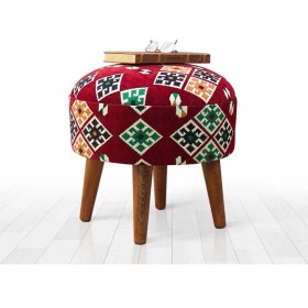 Resim Lorence Home Melik Kilim Puf - Lidya 