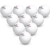 Resim Maiyame Boer Ittf Onaylı 40+mm Sürekli Dönüşlü Saçma Olmayan Beyaz Tenis Topu, 10'lu Paket, Rekabet İçin Optimal Dayanıklılık Ve Vuruş Hızı 