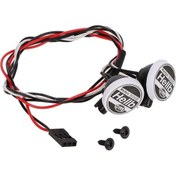 Resim Rc Araba Led Işık,yucama 2 Adet Rc Araba Led Işık Kiti Abajur Beyaz Işıkları İle 5.5-11 V Rc Dekorasyon Ortak Led'ler Rc Aksesuarları - Round 