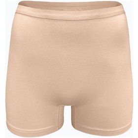 Resim Malabadi Kadın 3 Lü Ten Rengi İz Yapmayan Modal Yüksek Bel Boxer 3m108 Ten Rengi 