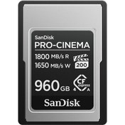 Resim SanDisk 960GB PRO-CINEMA CFexpress™ Tip A Hafıza Kartı 