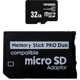 Resim Memory Stick Pro Duo 32GB PSP Hafıza Kartı MS Adaptör PSP Mikro SD Kart Çevirici Memory Stick Pro Duo 32GB PSP Hafıza Kartı MS Adaptör PSP Mikro SD Kart Çevirici