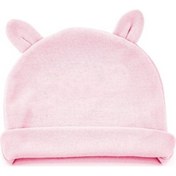 Resim Babyjem Yenidoğan Bebe Şapka Kulaklı 585 Pembe 
