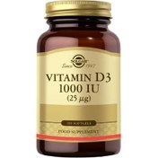 Resim SOLGAR Vitamin D3 1000 IU (25 µg) 100 Kapsül 