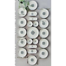 Resim Venüs Home Decoration Efsun Serisi 12 Kişilik 21 Parça Modern Kahvaltı Takımı 