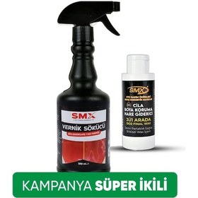 Resim Vernik Sökücü 500 Ml 3'ü 1 Arada Cila-boya Koruma-hare 100 Ml 