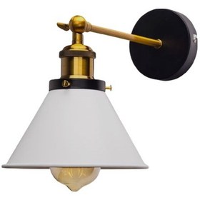 Resim Mylights Retro Rustik Vintage Metal Aplik Mafsalı Duvar Lambası Diğer 