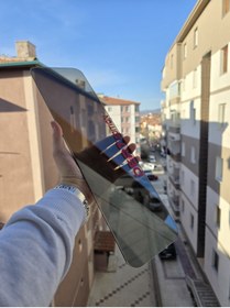 Resim İB GLOBAL Dert Edition Yazılı Tofaş Hayalet Gösterge Camı 